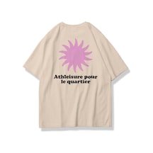 Flood Of Style Unisex Athleisure Tshirt Taş Gri