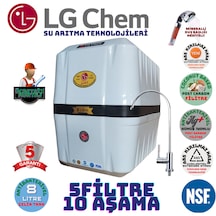 Lg Chem Cool Byzsyh Montaj Dahil 8l 5lt 10 Aşama Su Arıtma Cihazı