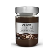 Nutas Special Fındık Parçacıklı Kakaolu Fındık Ezmesi - %60 Fındık - 350g Cam Kavanoz