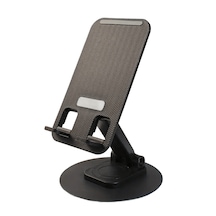 V10 Telefon Tutucu Telefon Tablet Standı Metal 360 Kaydırmaz