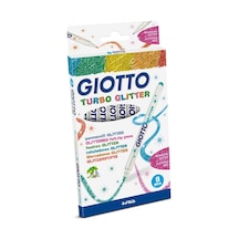 Giotto Turbo Glitter Simli Keçeli Kalem 8'li