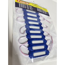 Parmak Led Lamba Parmak 12v Cob Mavi 10 Adet