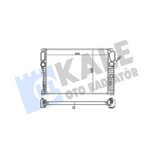 Kale 351900 Motor Su Radyatörü - Mercedes E-class 2003-2009 E 220 T Cdi Dizel Otomatik Şanz. A2115000202 - A2115002302 - A2115003102 - 2115000202 - 2115002302 - 2115003102