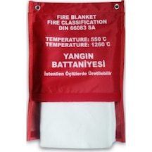 Yangın Battaniyesi Çantalı