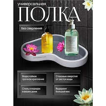 Flybuy Delme Gerektirmeyen Banyo Mutfak Köşe Rafı 235660846 Beyaz Beyaz