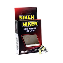 Niken 12V T10 Dipsiz Ampul 18 Led'Li 2’Li Set - Beyaz Işık N11.1369
