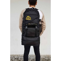 Montana Mountainer 80l Siyah Çift Körük Su Geçirmez Sırt Çantası