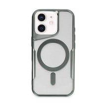 Apple iPhone Uyumlu 11 Kılıf Boyi Magsafe Silikon Kapak - Yeşil Bzsxx00 1
