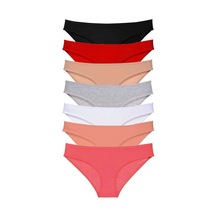 7 Adet Süper Eko Set Likralı Kadın Slip Külot Set 2 Beden: S Standart