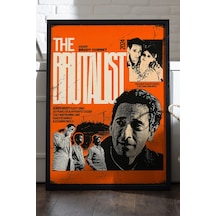 The Brutalist Siyah Ahşap Çerçeveli Poster, Film Duvar Tablosu