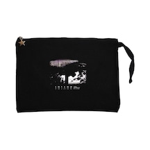 Ihsahn After Siyah Clutch Astarlı Cüzdan / El Çantası Siyah