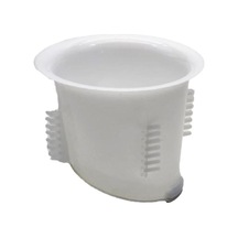 Tp-121 Plastik Wc Matik Tuvalet Kapağı - Tek Kapaklı Koku Önleyici - Beyaz - 1 Adet Plastik Diğer