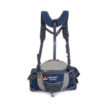 Silkroadselect Açık Dağcılık Bel Çantası Çok Fonksiyonlu Büyük Kapasiteli Su Geçirmez Spor Şişesi Erkekler Ve Kadınlar Için Çıkarılabilir Çift Kayış Bisiklet Sırt Çantası Ff1k1j Lacivert