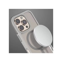 Venco Apple iPhone Uyumlu  16 Pro Uyumlu Orbit Magsafe Kapak - Siyah