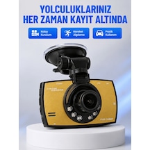 Full Hd Araç Kamerası G Sensor Gece Görüşlü Dash Cam 63608935
