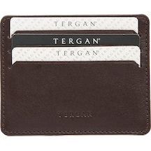 Tergan Kahve Deri Unisex Kredi Kartlık 1050B07