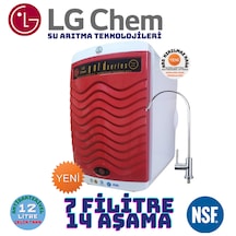 Lg Chem Gold Beyaz Kırmızı 12lt 7 Filtre 14aşama Su Arıtma Cihazı