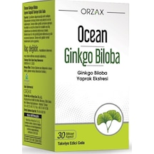 Ocean Ginkgo Biloba 30 Kapsül