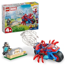 LEGO® ǀ Marvel Spidey ve Arkadaşları Motosikletli Spidey, Rhino'ya Karşı 11206 - 4 Yaş ve Üzeri Çocuklar için Yapım Seti (61P)LEGO® ǀ Marvel Spidey ve Arkadaşları Motosikletli Spidey, Rhino'ya Karşı 11206 - 4 Yaş ve Üzeri Çocuklar için Yapım Seti (61P)