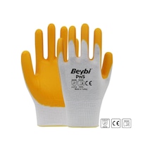 Beybi Sarı Nitril Eldiven Pn5 No 10