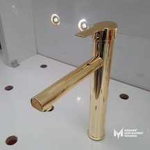Altın Renk Çanak Lavabo Bataryası