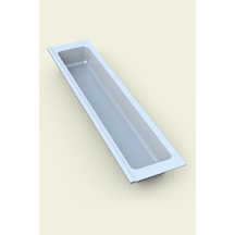 Mutfak Çekmece Içi Kaşıklık, Beyaz Tek Bölmeli Modül 11cm X 48cm Antrasit