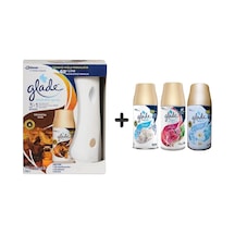 Glade Otomatik Sprey Oryantal Oud + Temiz Çarşaf + Meyve Çiçek + Temizlik 4 x 269 ML