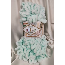 Puffy Su Yeşili El Örgü İpi 100gr. 9mt. 5'li Paket - Renk: 15