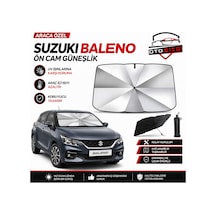Suzuki Baleno Şemsiye Tip Ön Cam Güneşliği Katlanabilir Uv Korumalı Araç Cam Güneşlik