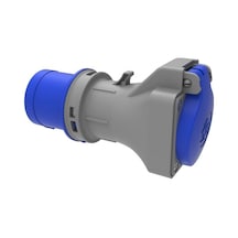 Adaptör 3x2,5 Ttr - 3/16a Fiş - 1/16a Priz