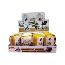 Ctoy Oyuncak Mini Bloklar Okul 12 Li Stant Ctoy-755