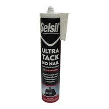 Selsil Ultra Tack Korniş Yapıştırıcısı Ve 350 Kg Ağırlık Taşıyan Hybrid Çok Güçlü Yapıştırıcı 290 Ml 290 ML