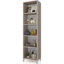Kenzlife Kitaplık Tuğçe 168x030x020 Crd Ayaklı Mutfak Dolabı Bany