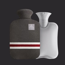 Büyük Patlamaya Dayanıklı Su Enjeksiyonlu Pvc Sıcak Su Torbası, Özellikler: 1000ml Koyu Gri