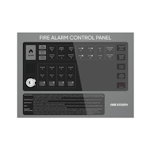 Hikvision Hf-c104 4 Bölgeli Konvansiyonel Yangın Alarm Paneli