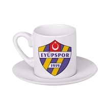 Eyüpspor Türk Kahvesi Fincanı Beyaz