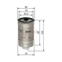 Fıat Regata Diesel Super 04.1984 - 07.1989 Bosch Mazot Filtresi Filitre