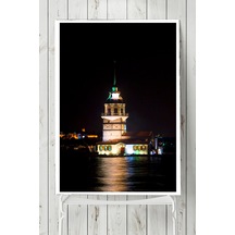 Istanbul Kız Kulesi Manzara Posteri 2