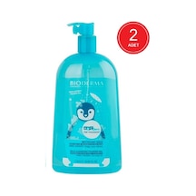 Bioderma Abcderm Foaming Bebek & Çocuk Saç ve Vücut Temizleme Jeli 2 x 1 L
