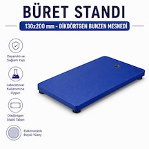 Büret Standı 130x200 Mm - Dikdörtgen Bunzen Mesnedi