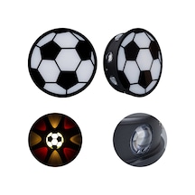 Ayt Powermaster Duvar Aplik Gün Işığı Kırmızı Futbol Topu Dekorlu Dekoratif Gece Lambası Led Aydınlatma 16x5 Cm Alüminyum
