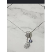 Beren Stainless Steel Çelik Kolye Gümüş