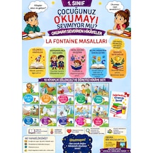 1.sınıflar Okumaya Sevdiren Öğretmen Tavsiyeli Hikaye Seti 10'lu