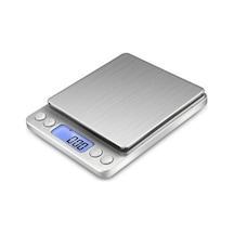 Dijital Hassas Terazi 0,1 Gr Hassasiyetli 2000 Gr Kapasiteli Mutfak Terazisi