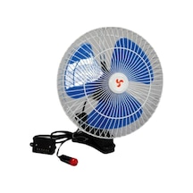 Ahmet Otomotiv 25,5 CM / Hafa26 10 Inç 24V Araç Fanı Maşalı