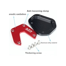 Novahub Kırmızı Benelli 502c Trk502x Trk702x Yan Destek Pedi Standı Kaymaz Ayak Pedisi İçin Gosterildigi Gibi