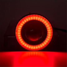 Angel Sis Led 76mm 3,0 İnc Kırmızı Angel + Sis Led