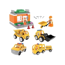 03 614 1010361401002 Double Blocks Kepçeli Dozer Seti - Izbp-892689 1 Adet