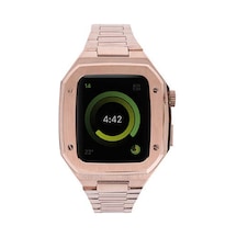 Watch 44mm Metal Petek Kasalı Kordon - Rose Diğer