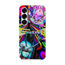 Samsung Galaxy S25 Plus Uyumlu Baskılı Şeffaf Telefon Kılıfı Koleksiyon: Neondream District 10